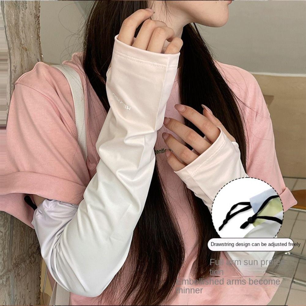 

Свободный солнцезащитный крем Ice Sleeve Защита от солнца Солнцезащитный крем Тонкая длинная перчатка для вождения style A