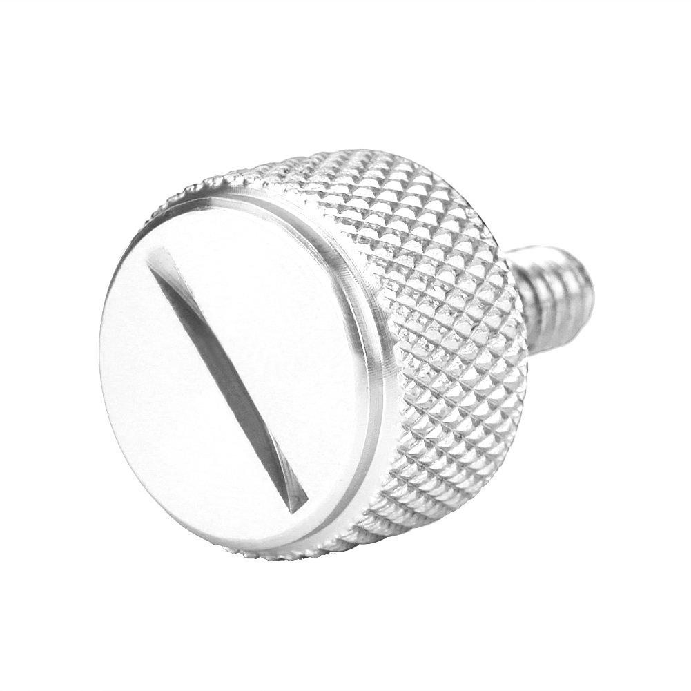 

Harley Seat Bolt-Qiilu Seat Protective Mounting Mount Bolt Screw Cap for Harley Davidson 1996 & Late (Silver) серебряный