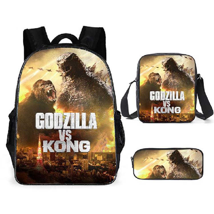 Shoulder Anime Cartoon Bag Pencil Case Kids School Pack For Daily Use