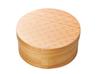 Wooden Lunch Shippo Japanese Round Made In Japan J-kitchens Box, (1 Box), 14.5cm,