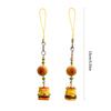 Practical Handmade Beadwork Cats Hanging Ornament Versatile Phone Charm Portable for Styles Upgrades Daily Use