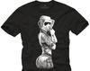 Mens Electro House Vinyl DJ Shirt or Kids Shirt Black Techno Music Tee Shirt or Kids Shirt S-XXXXXL