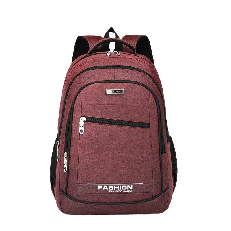Backpack Men's Simple Premium Computer Bag Business Casual Backpack Travel Bag Chinese College Student School Bag