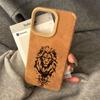 Hochwertiges Gefühl Beherrschendes Löwenmuster Handyhülle Für iPhone 16 Pro Max XS XR X 11 13 12 15 14 Plus Mattes Kunstleder Hülle