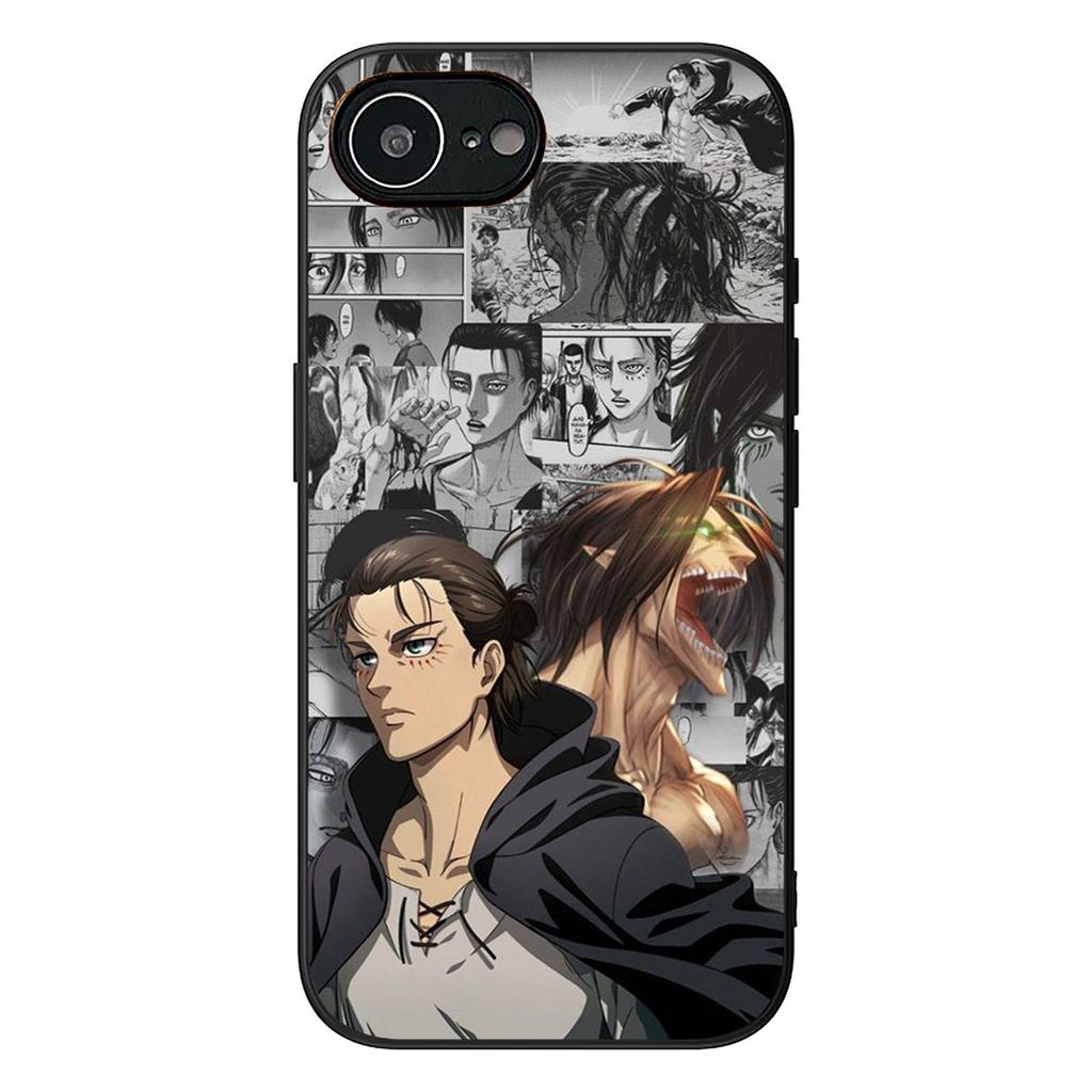 Levi Eren Jaeger Attack On Titan Phone Case for Samsung Galaxy A04 J7 J5 J2 Prime J8 A01 A02 A03  A42 M06 M16 M56 M23 G57 Cover
