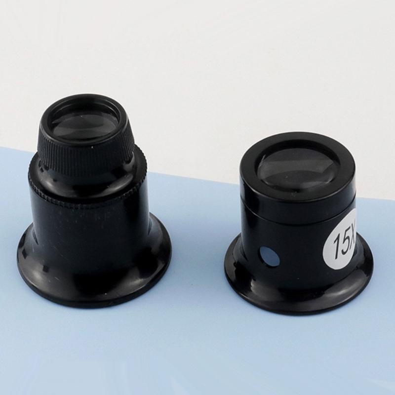 Jewelers Loupe Portable Monocular Magnifier Magnifying Glass Tool For Clock Maintenance Craftsmen And Hobbyists