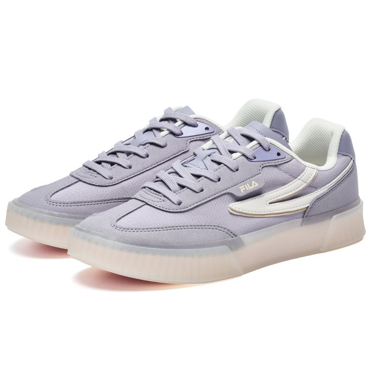 Fila Shadow Casual Comfortable Durable Breathable Low-Top Skate Shoes Women Sneaker Pink Blue Purple F12W226203FLO