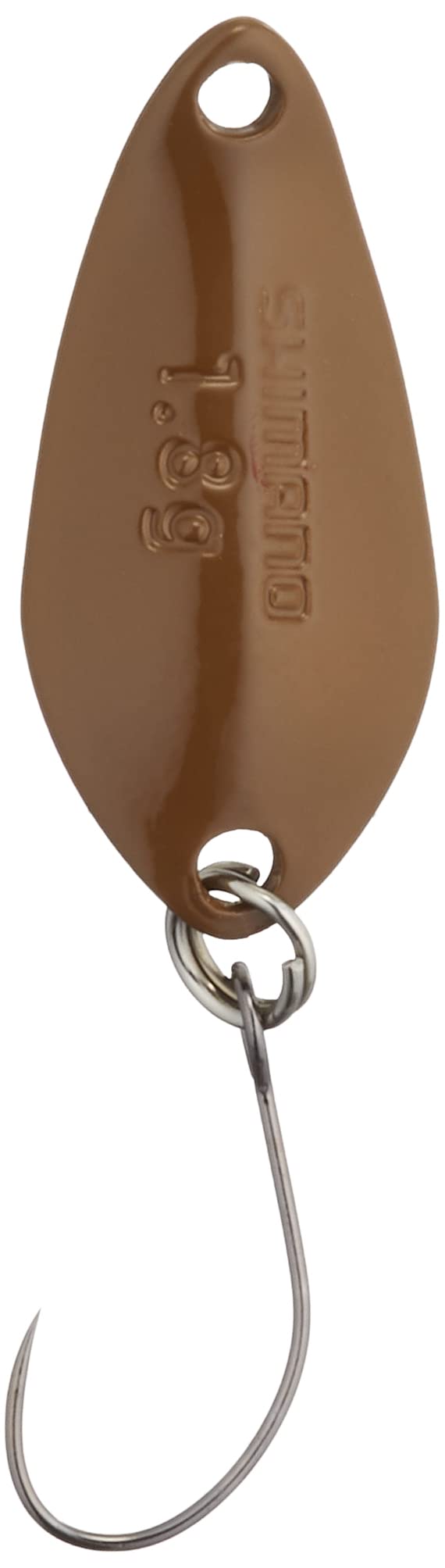 

SHIMANO Spoon Cardiff Search Swimmer 10S Brown 1.8g TR-218Q
