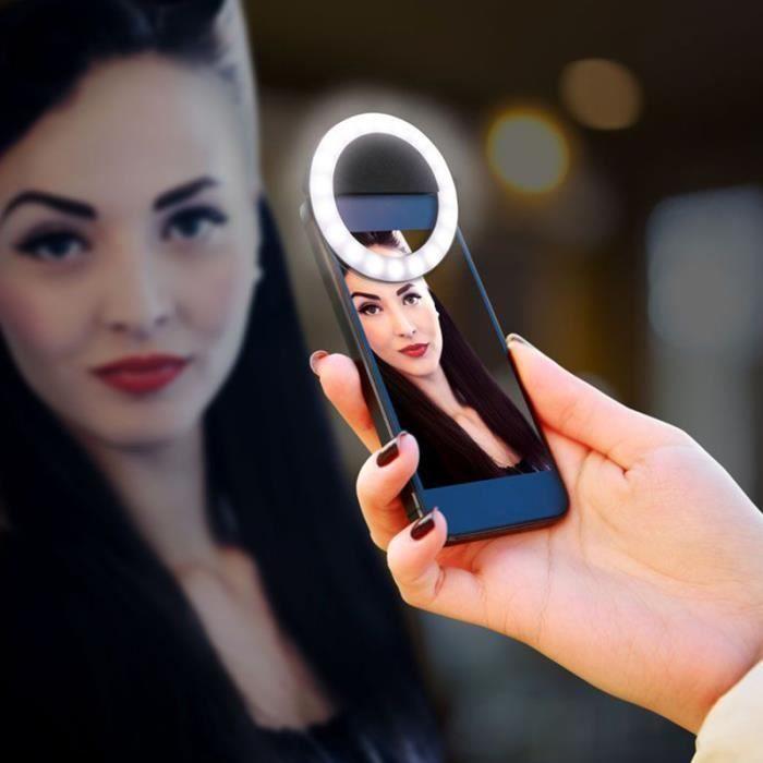 SHOP-STORY - SELFIE LIGHT : The Ultra-Illuminating LED Ring for Successful Selfies On Smartphone