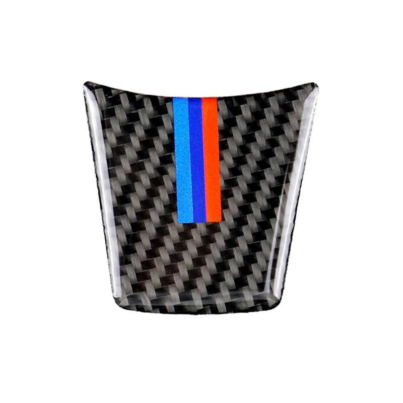 Karbon Fiber Araba direksiyon Çıkartmaları Kapak Trim Etiket Şerit Parçaları Dekorasyon İç Aksesuarları BMW E89 Z4 2009-2016