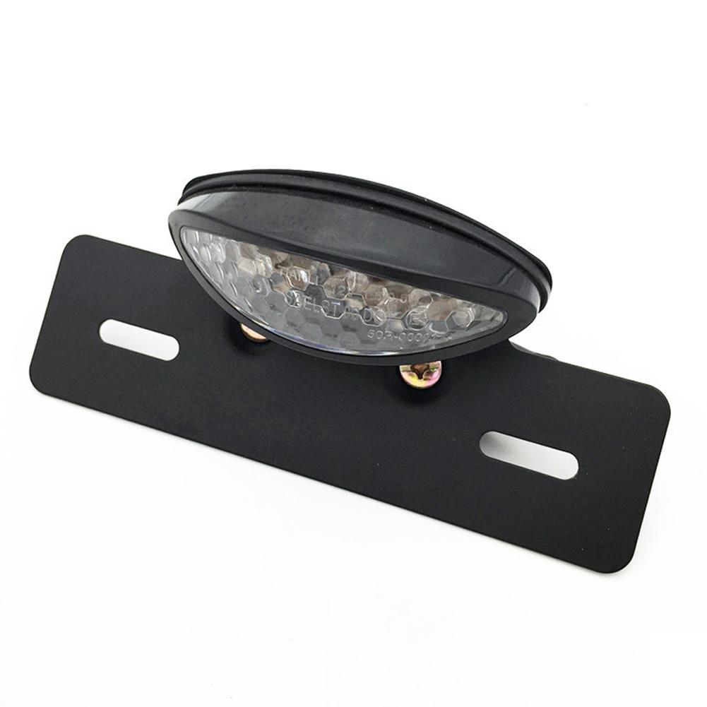 Motorcycle LED Rear Brake Tail Light Stop License Plate Lights for Truck ATV Trailer Cafe Racer for Honda Kawasaki Yamaha Harley