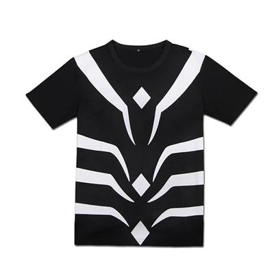 Midoriya Accelerator Cosplay Costume, Short Sleeve T-Shirt, Premium Quality (Black, L)