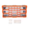 22 Drawer Organiser Bits Plastic Storage Units for DIY Tool Workshop Screws and Small Parts Cabinet
