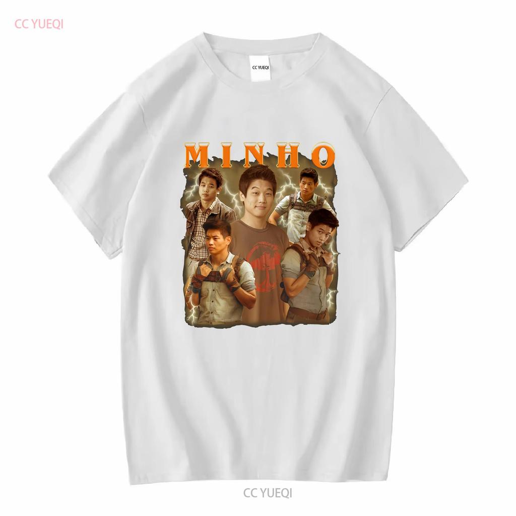 Minho The Maze Runner Vintage Bootleg T Shirt Ki Hong Lee Funny Fan Gift Vintage Washed Soft Homme Stylish