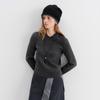 WEDNESDAY DELIGHT Wd_Fake Two-Piece Collar Knit Top