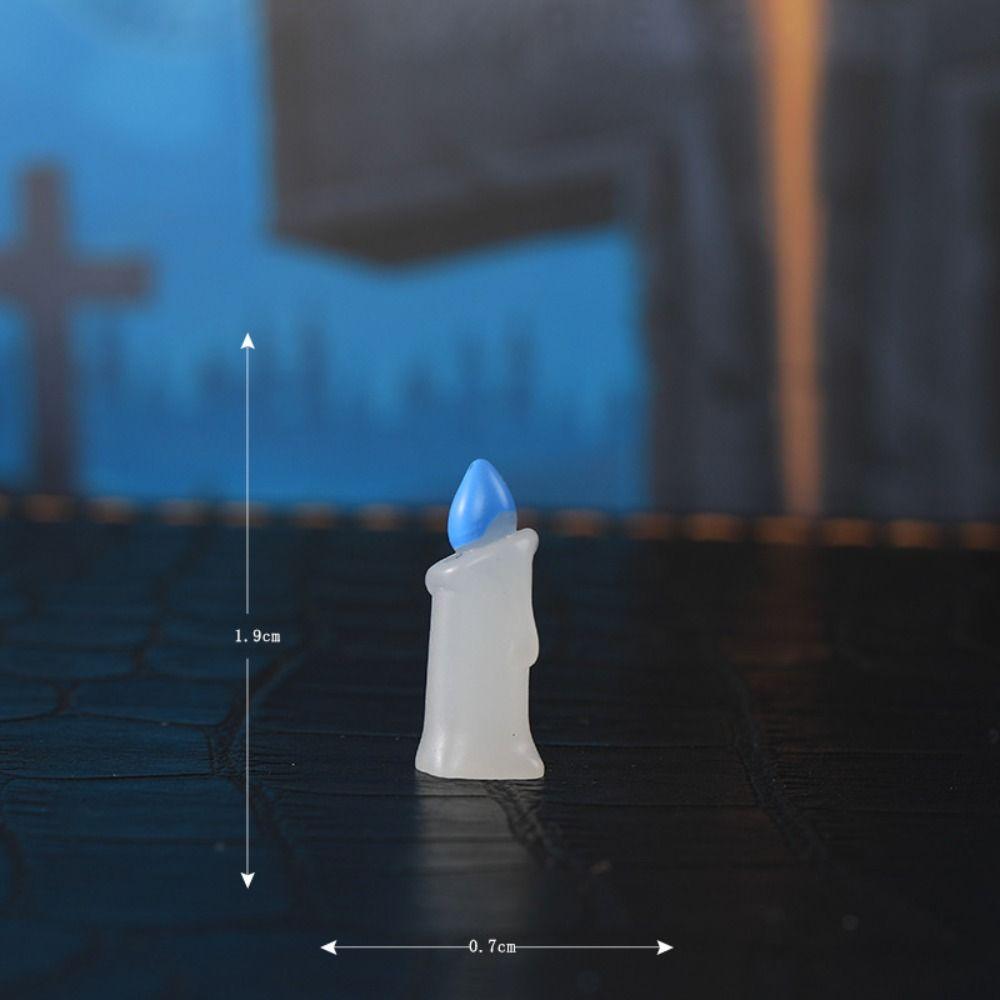 Rabbit Halloween Decorations Figurine Cartoon Rabbit Ghost Micro Ornaments  Halloween Decorations