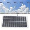 Solar Panel Portable High Efficiency Weather Resistant Solar Charger Cell with DC Interface for Traffic Light 5W 12V