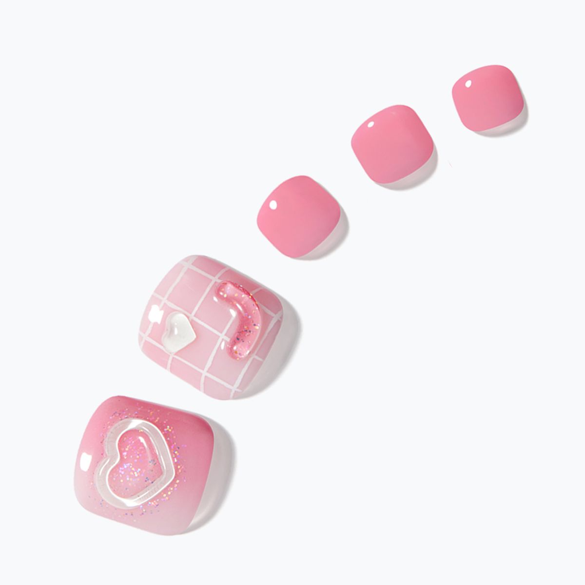 Dashing Diva Magic Press Pedicure Love Joy