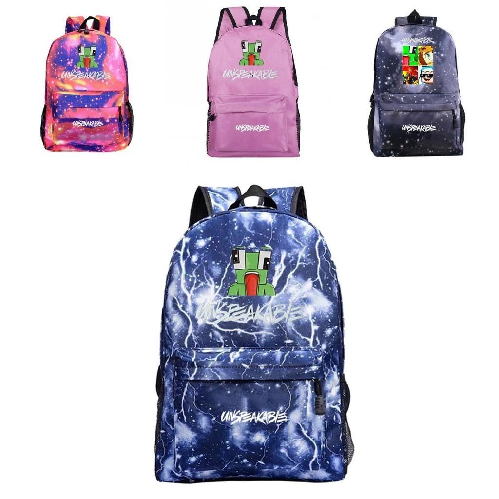 Unspeakable Backpack With Adjustable Straps And Soft Handle
