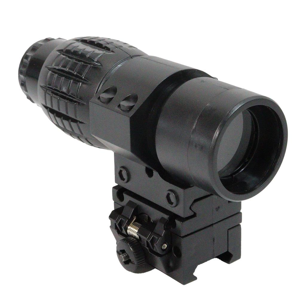 Nishihaya Riflescope with Focusing Function, Booster, Folding Swing Mount, 20mm Rail (Beginner-Friendly)