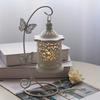 1pc European-Style Iron Hollow Butterfly Holder Decorative Crafts for Ramadan Eid Al-Fitr And Eid Al-Adha Christmas Decorations Halloween Decorations