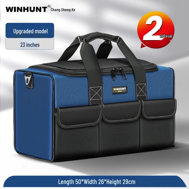 Everwinner Durable Canvas Electrician Tool Bag - Sturdy, Thickened, and Wear-Resistant