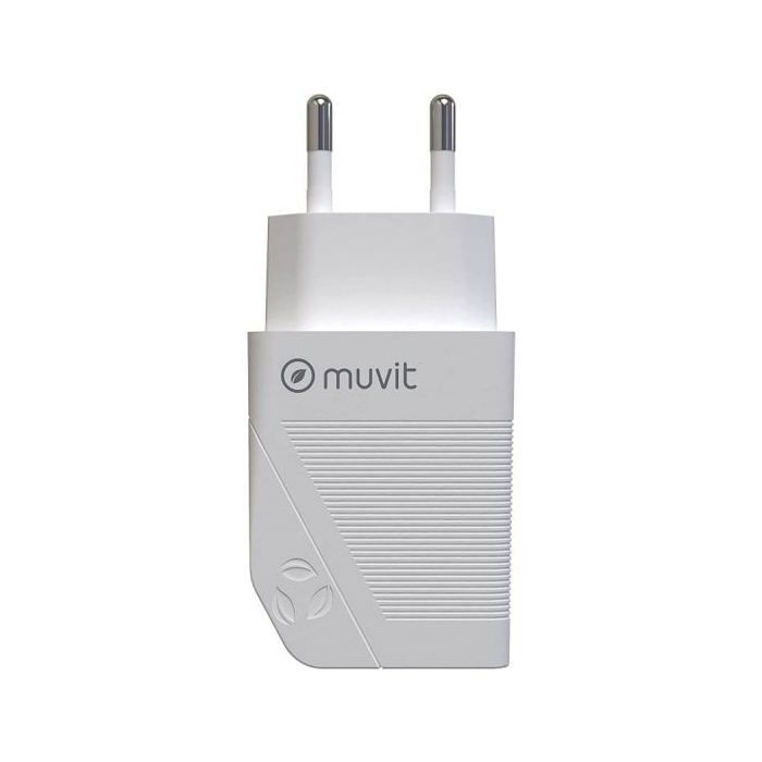 Muvit for Change Cargador Tipo-C PD 30W Blanco