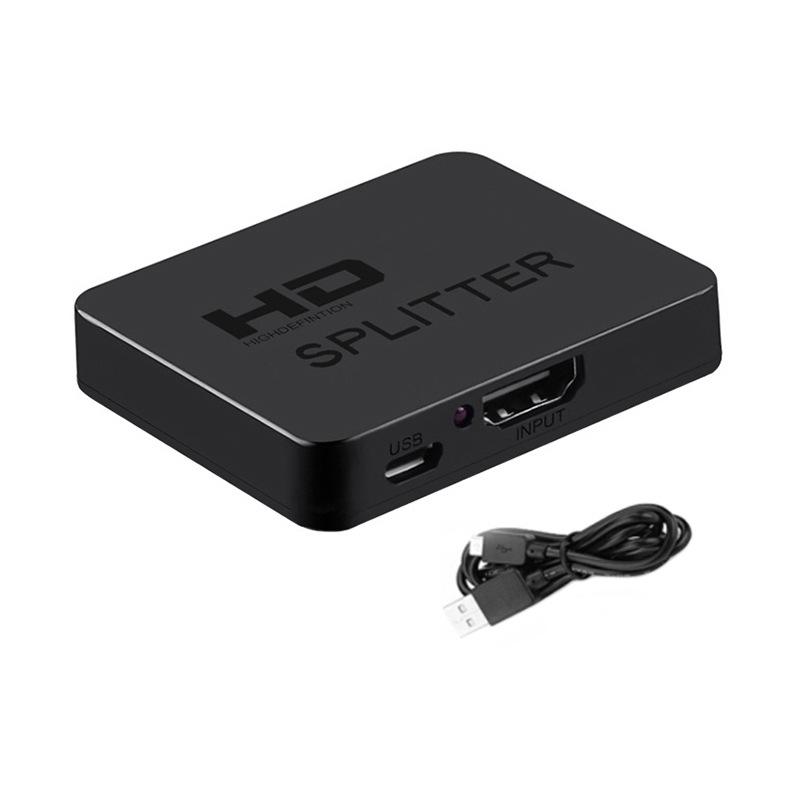 4K HDMI Splitter 1x4 with Plastic Shell for High-Definition Video