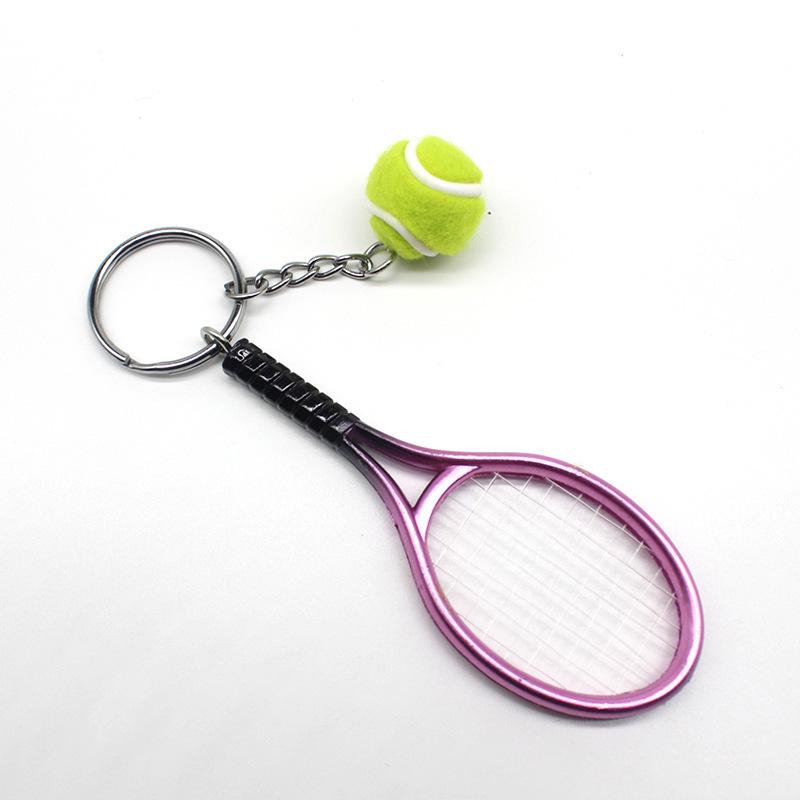 New Tennis Keychain Pendant: Sports Tennis Gift