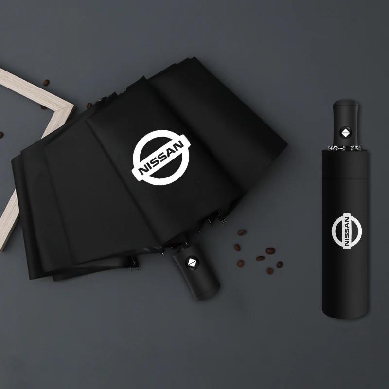 Neues Auto Automatisches Faltbares Winddichtes Sonnenschirm-Regenschirm Auto Zubehör Für Nissan Nismo Tiida Skyline Juke X-trail Almera Qashqai