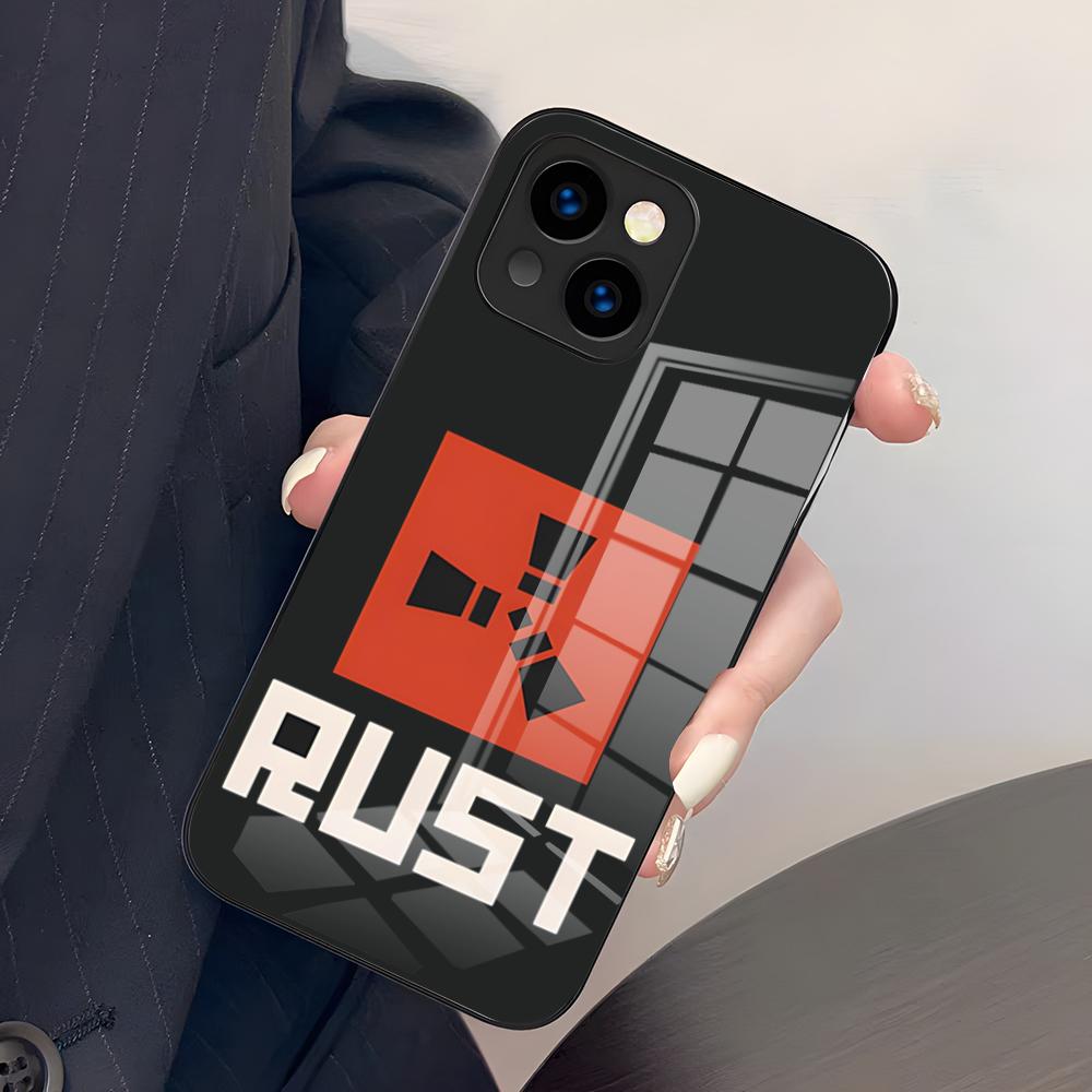 RUST Game Phone Case For IPhone 17 Pro Max 15 Pro 16 14 Plus 12 13 Mini 11 Pro Shockproof Glass Cover