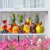 Fruit Wall Stickers, Removable Waterproof Moisture-Proof Anti-Static Self-Adhesive Decals for Home Kitchen Bedroom Decoration