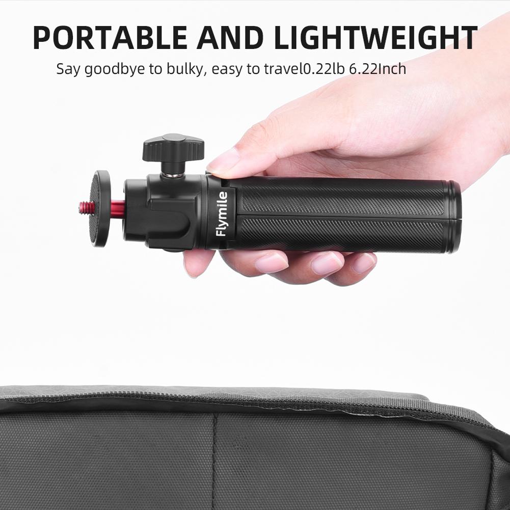 Extension Rod Tripod with 1/4inch Thread Extending Selfie Stick Rod Bar Protable Tripod Stand for DJI Osmo Action 5 Pro/Pocket 3
