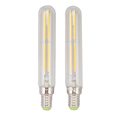 2 Stück LED-Röhrenbirne, 4 W, E14, 2300 K, Röhrenförmige Lichtlampen, T20x120, 220?240 V für Beleuchtung