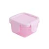 Yousheng 6Pcs/Set Mini Food Storage Box Portable Condiment Box with Leakproof Lid Reusable Airtight Sauce Containers for School Picnic Outdoor