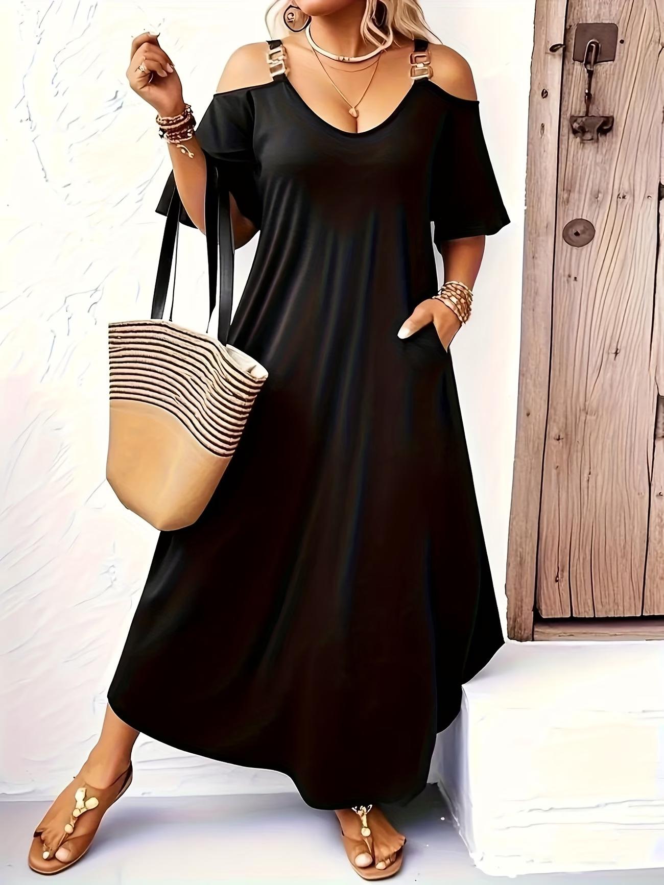 

Women s new casual loose sleeveless long dress suspender fashion hooded dress One size fits all чёрный
