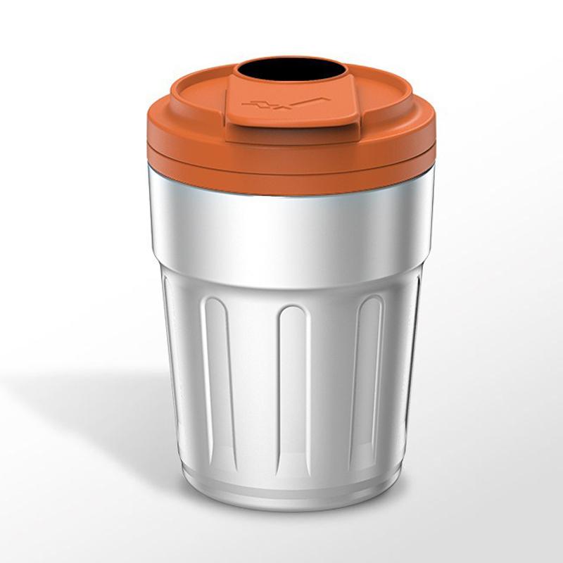 1Pcs Cigarette Ashtray Cup Storage Garbage Container Portable Car Ashtray With Lid LED Light Car Interior Auto Decor Accessories