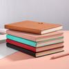 200 Pages Business Office Notebook PU Leather Cover Diary Students Notebook  Agenda Organizer