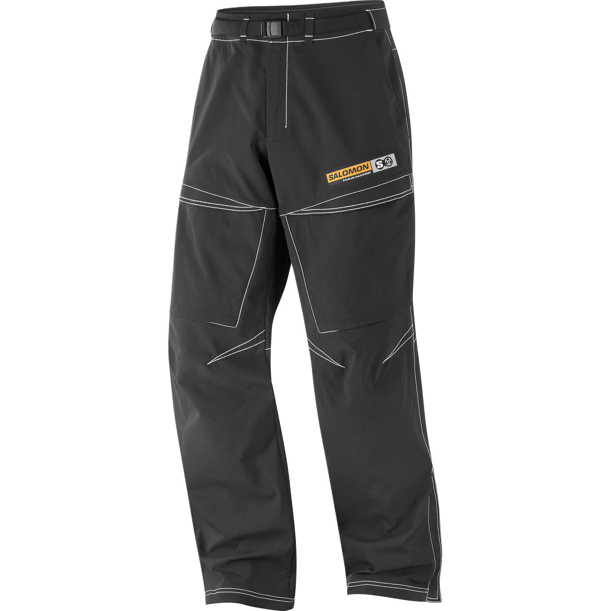 Salomon X Slam Jam Коллаборация Брюки на молнии со средней посадкой Удобные повседневные брюки Унисекс C27195 XS