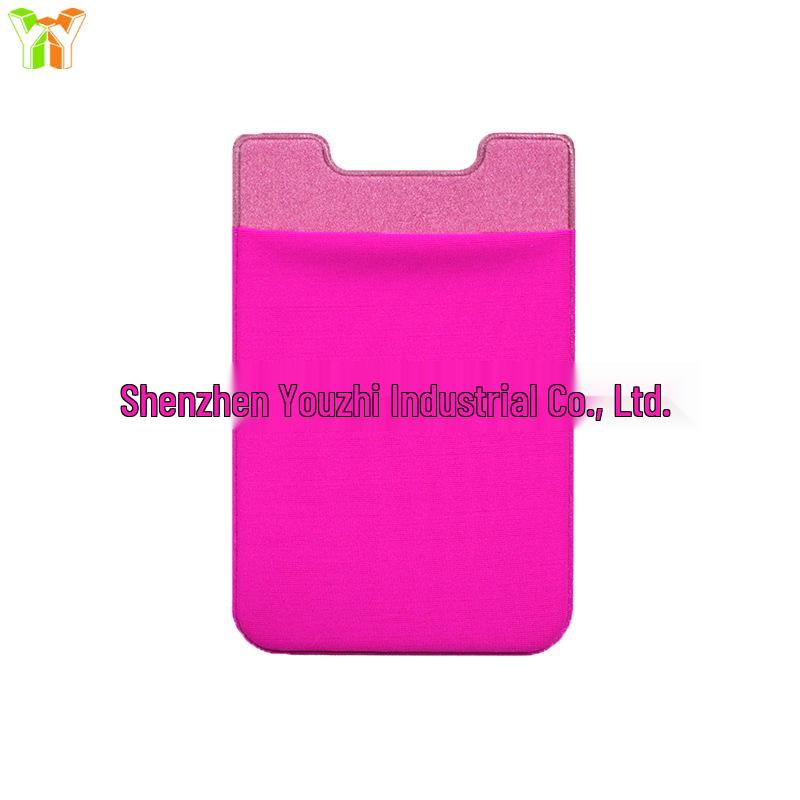 Back-Adhesive Card Holder for Phones – Compact, One-Piece Design for Credit & Bank Cards