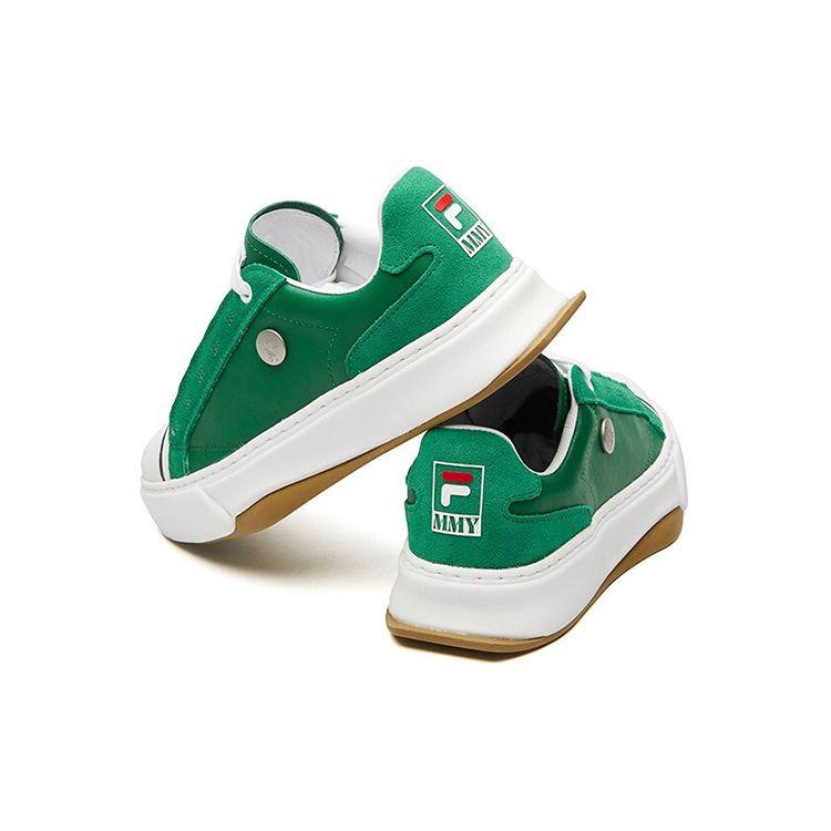 Mihara Yasuhiro X Fila Leather Suede Low-Top Sneakers Women Sneakers Amazon-Green F12W044339FAZ