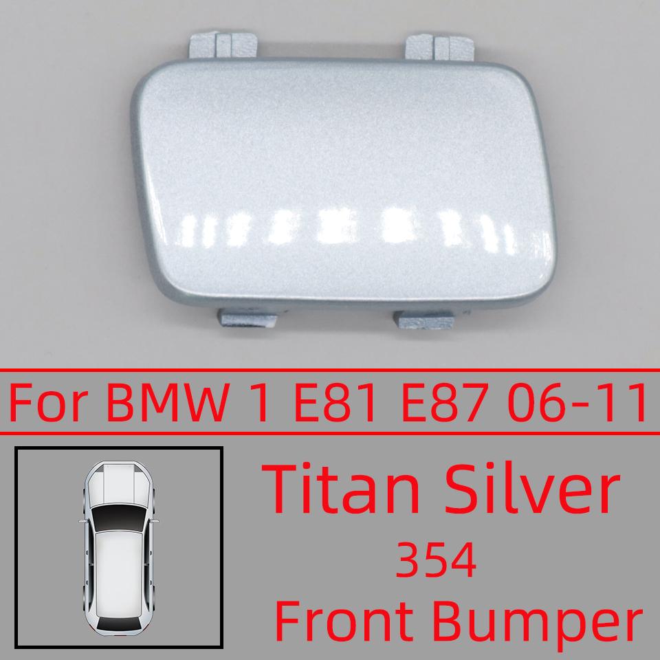 Car Accessories For BMW 1 E81 E82 E87 E88 M-Bumper 2006-2013 Front Bumper Tow Hook Eye Cover Cap High Quality Spray Paint