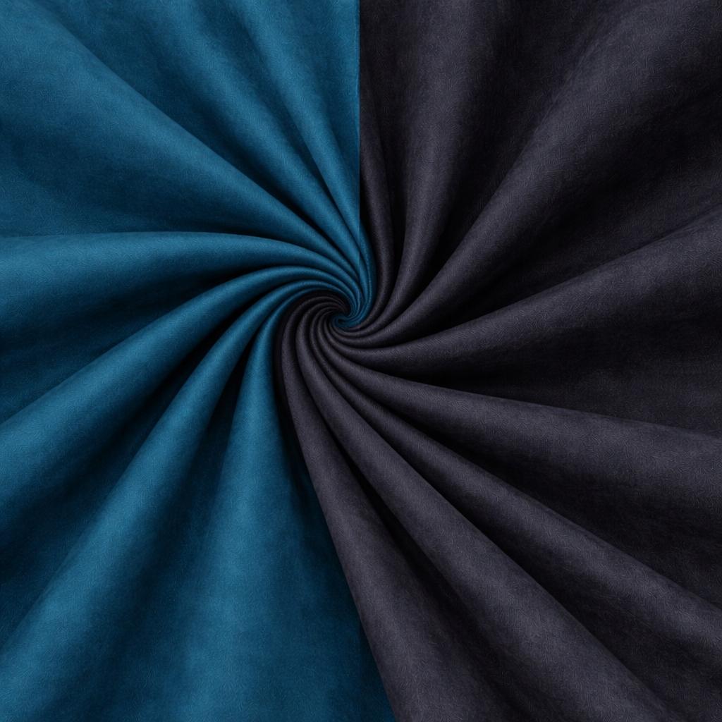 Double-sided Bedding 160x200 100% Cotton, Large Selection of Colors, Blue, Gray
