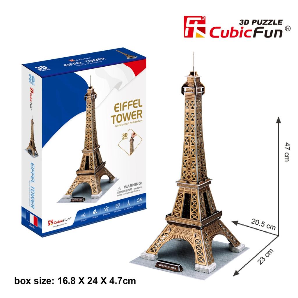 3D Puzzle. Eiffelturm 20044