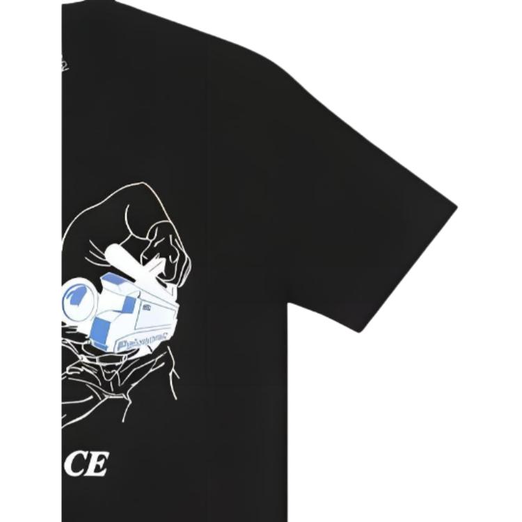 Palace Round Neck Solid Color Short Sleeve T-Shirt Unisex T-Shirts P21TS034