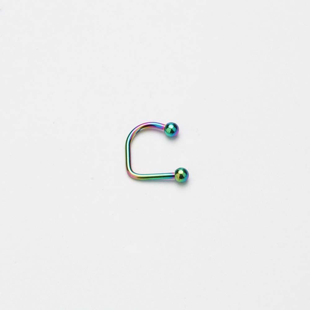 Piercing do bradavek, hypoalergenní, korejský piercing do rtů, šperky pro ženy, nosní kroužek ve tvaru U, piercing do rtů