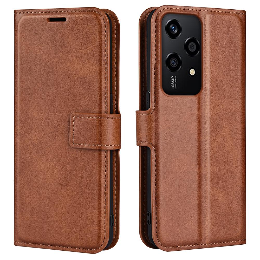 For Honor 200 Lite Case Wallet Card Slots Calf Texture Leather Phone Cover