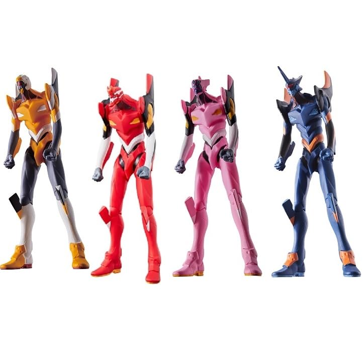 

Movie Monster Series 4-Piece Set: Eva Unit 2, Unit 0 (Revised), Mark.06, and Unit 8 Alpha