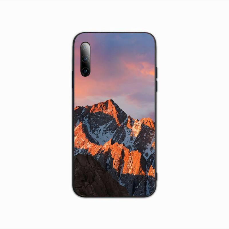 Beautiful Mountain Phone Case For Samsung J4 J6 J5 J7 2016 Note 5 8 9 10 Lite Plus 20 Ultra Silicone Cover