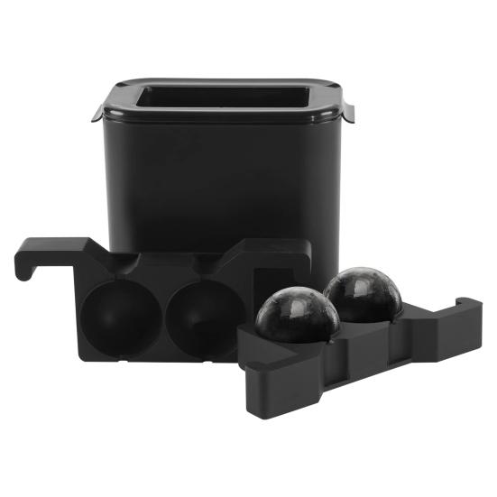 Silikonová forma na výrobu ledových koulí Velká forma na kostky ledu na whisky Bez BPA Opakovaně použitelné kulaté formy na led na koktejly